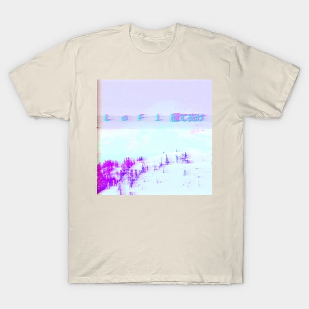 L o F i mountains T-Shirt by lofi_retrowave